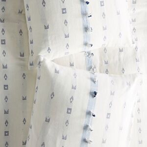 New Anthropologie Tasseled Hadria Euro Sham